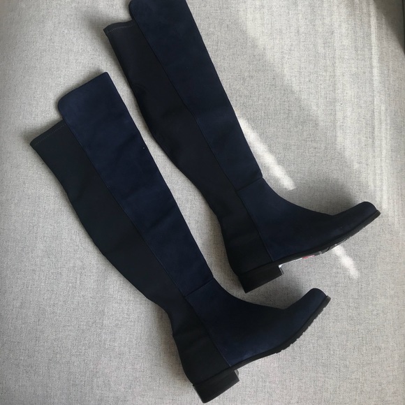 Stuart weitzman 5050 knee-high boots, nice blue - Picture 3 of 3
